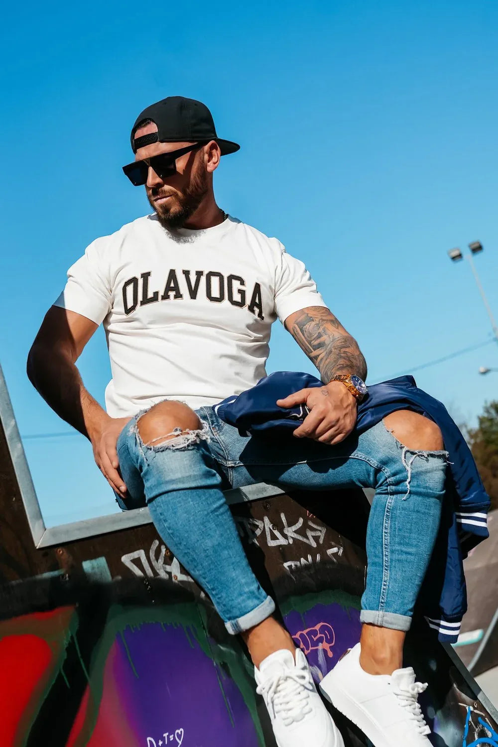 Olavoga Roqa T-Shirt mit kurzen Ärmeln