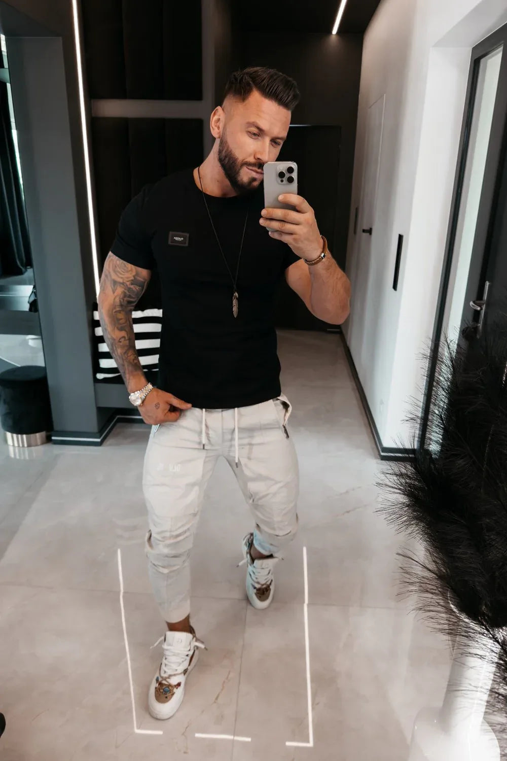 Olavoga Banxi T-Shirt mit kurzen Ärmeln