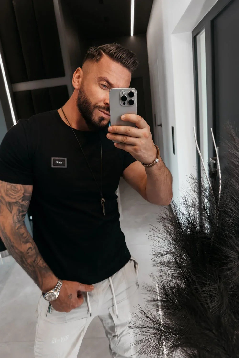 Olavoga Banxi T-Shirt mit kurzen Ärmeln