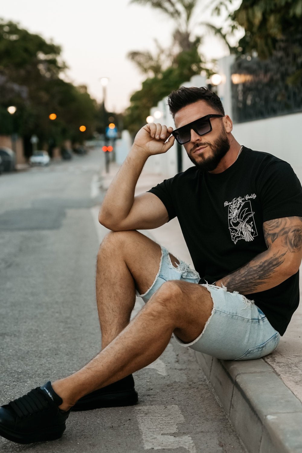 Olavoga Luxveence T-Shirt mit kurzen Ärmeln