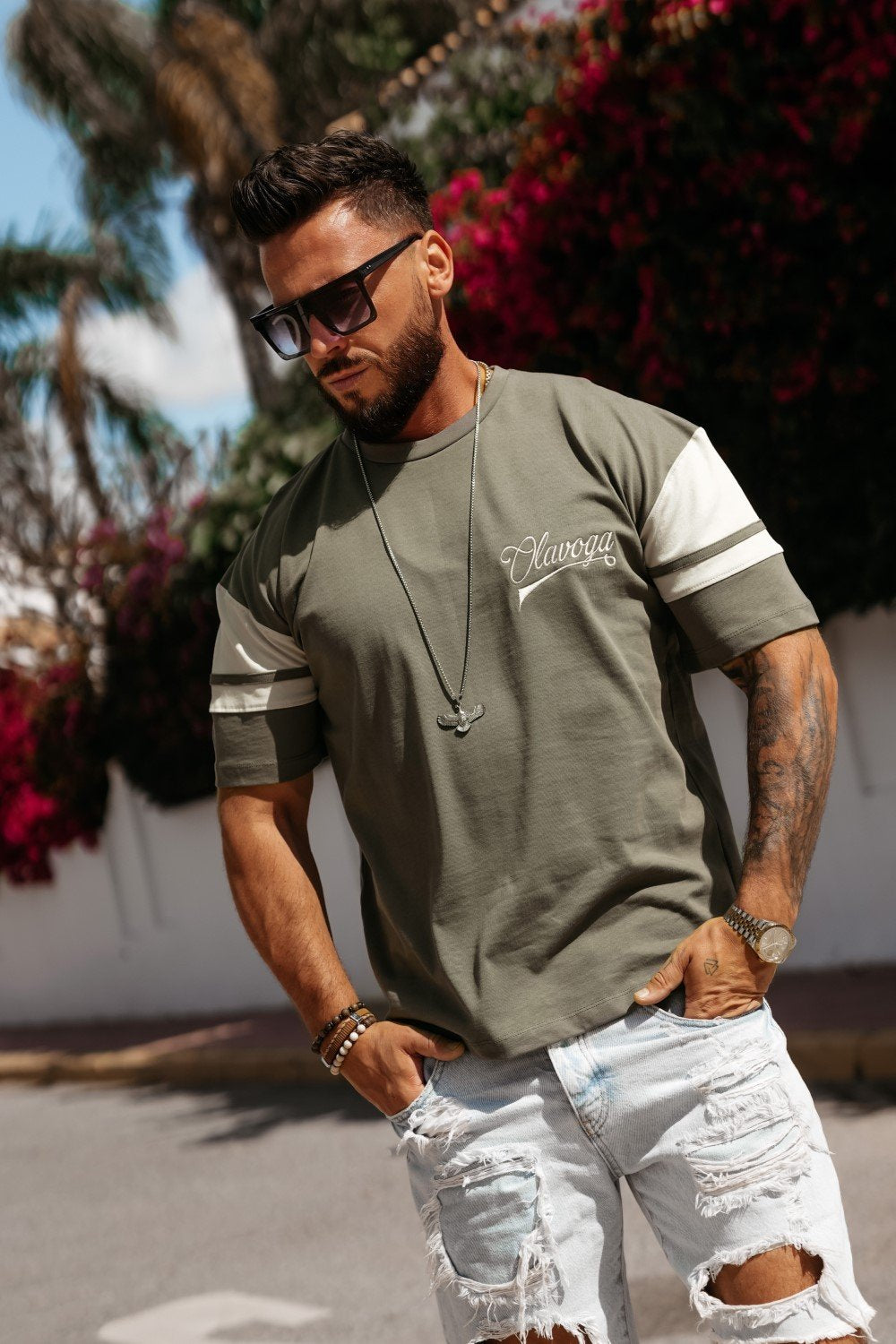 Olavoga Valdorin T-Shirt mit kurzen Ärmeln
