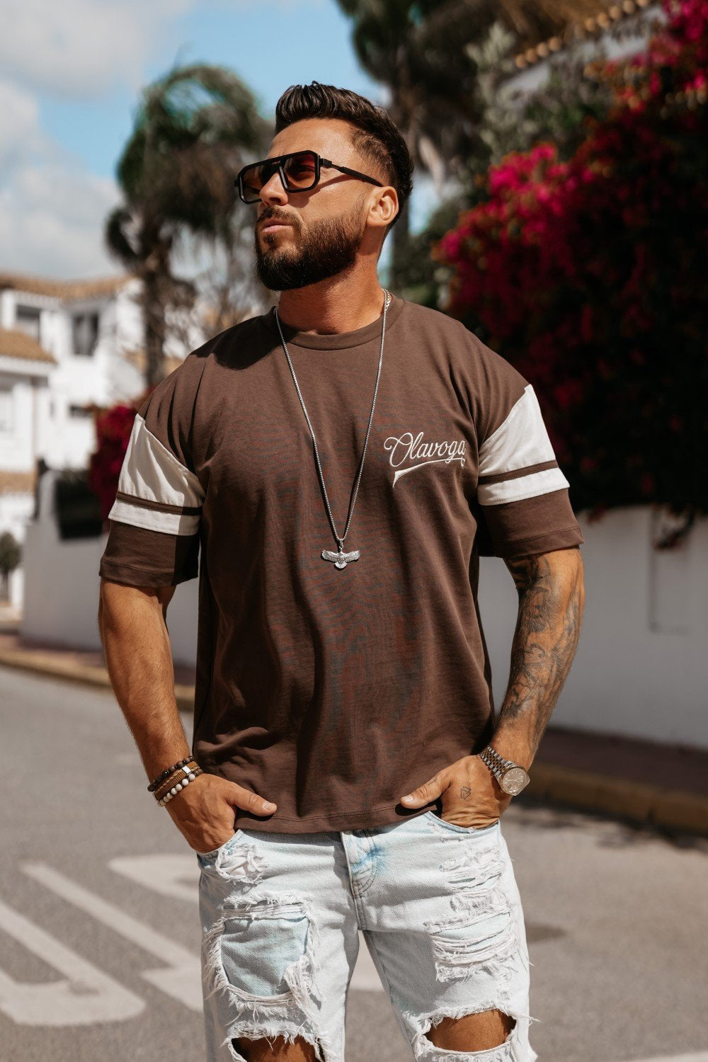 Olavoga Valdorin T-Shirt mit kurzen Ärmeln
