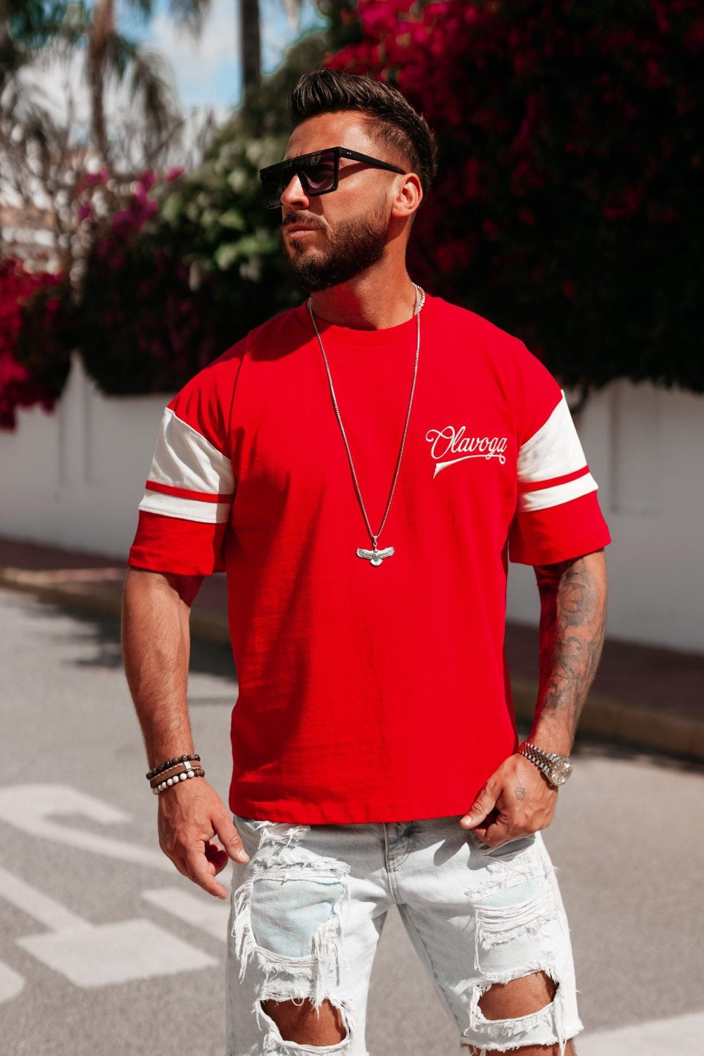 Olavoga Valdorin T-Shirt mit kurzen Ärmeln