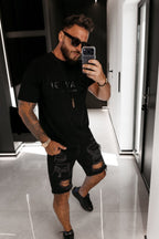 Olavoga Boho T-Shirt mit kurzen Ärmeln