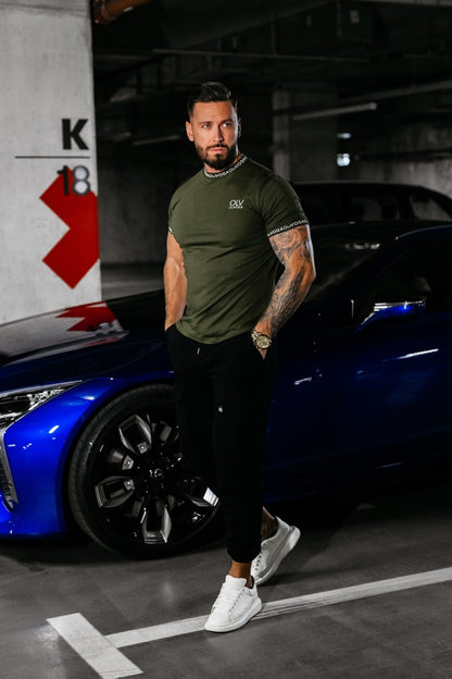 Olive Captain short sleeve t-shirt
