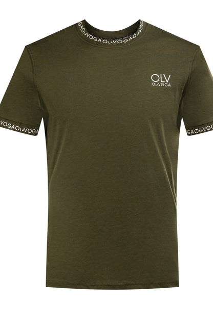 Olive Captain short sleeve t-shirt
