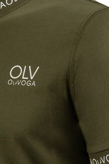 Olive Captain short sleeve t-shirt