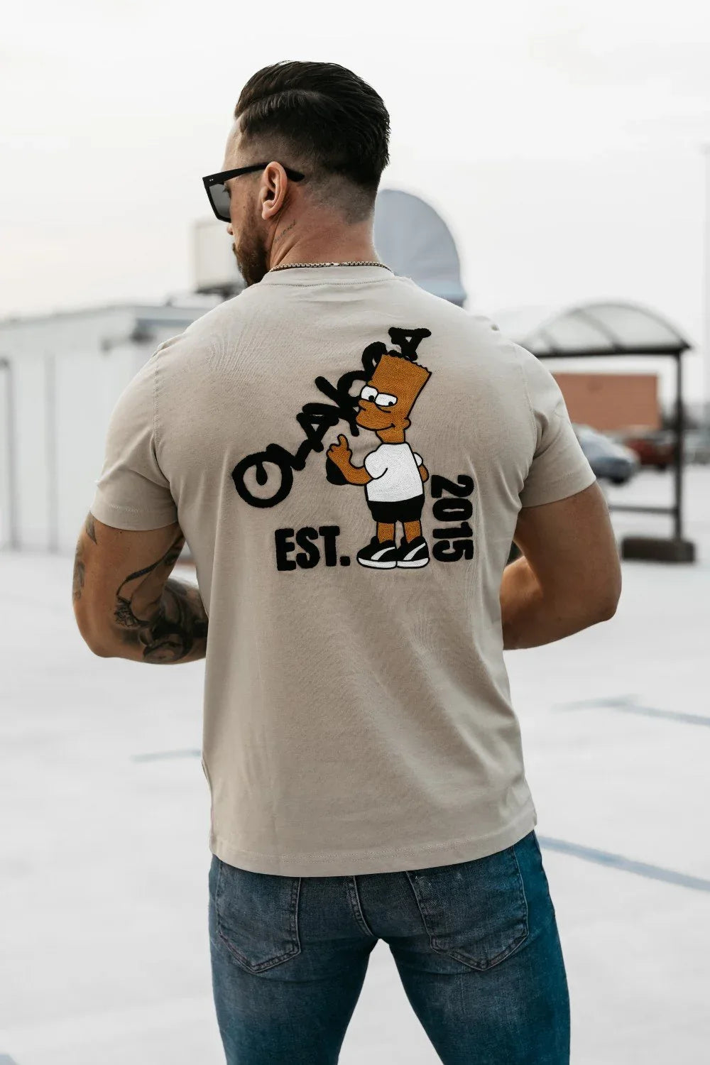 Olavoga Graffity Groove Kurzarm-T-Shirt