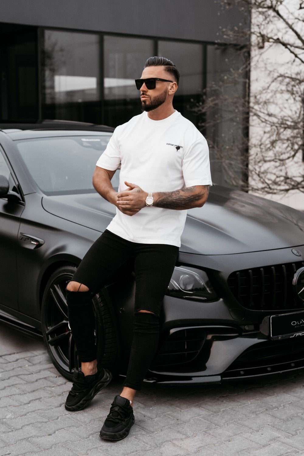 Olive Goose short sleeve t-shirt