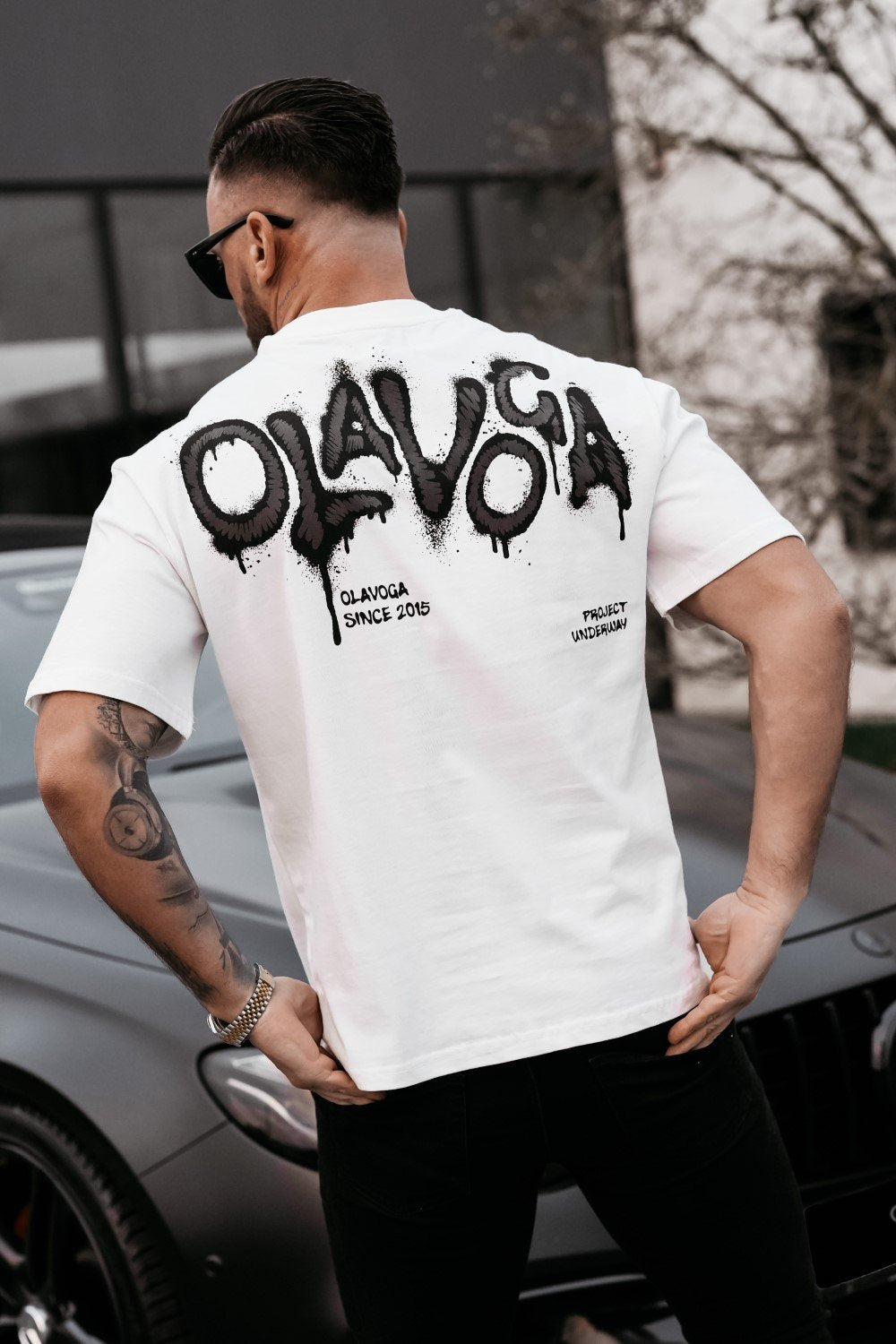Olive Goose short sleeve t-shirt