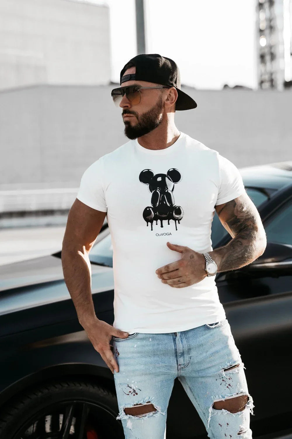 Olavoga-Höhle Kurzarm-T-Shirt