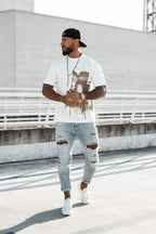 Olavoga Vernice Kurzarm-T-Shirt