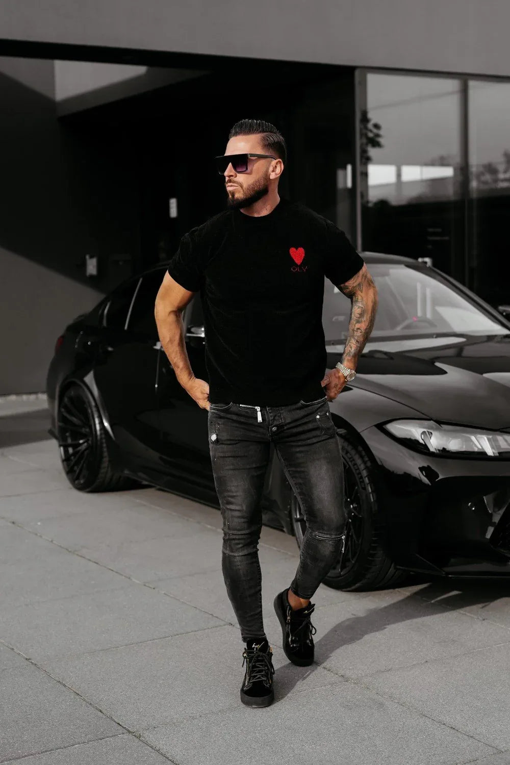 Olavoga Luv Langarm-T-Shirt