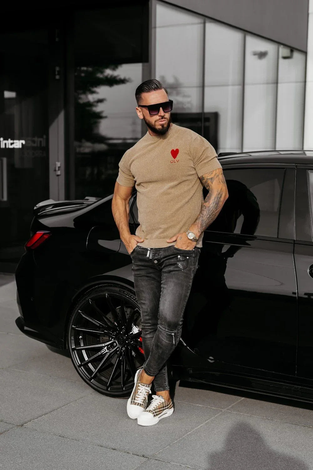 Olavoga Luv Langarm-T-Shirt
