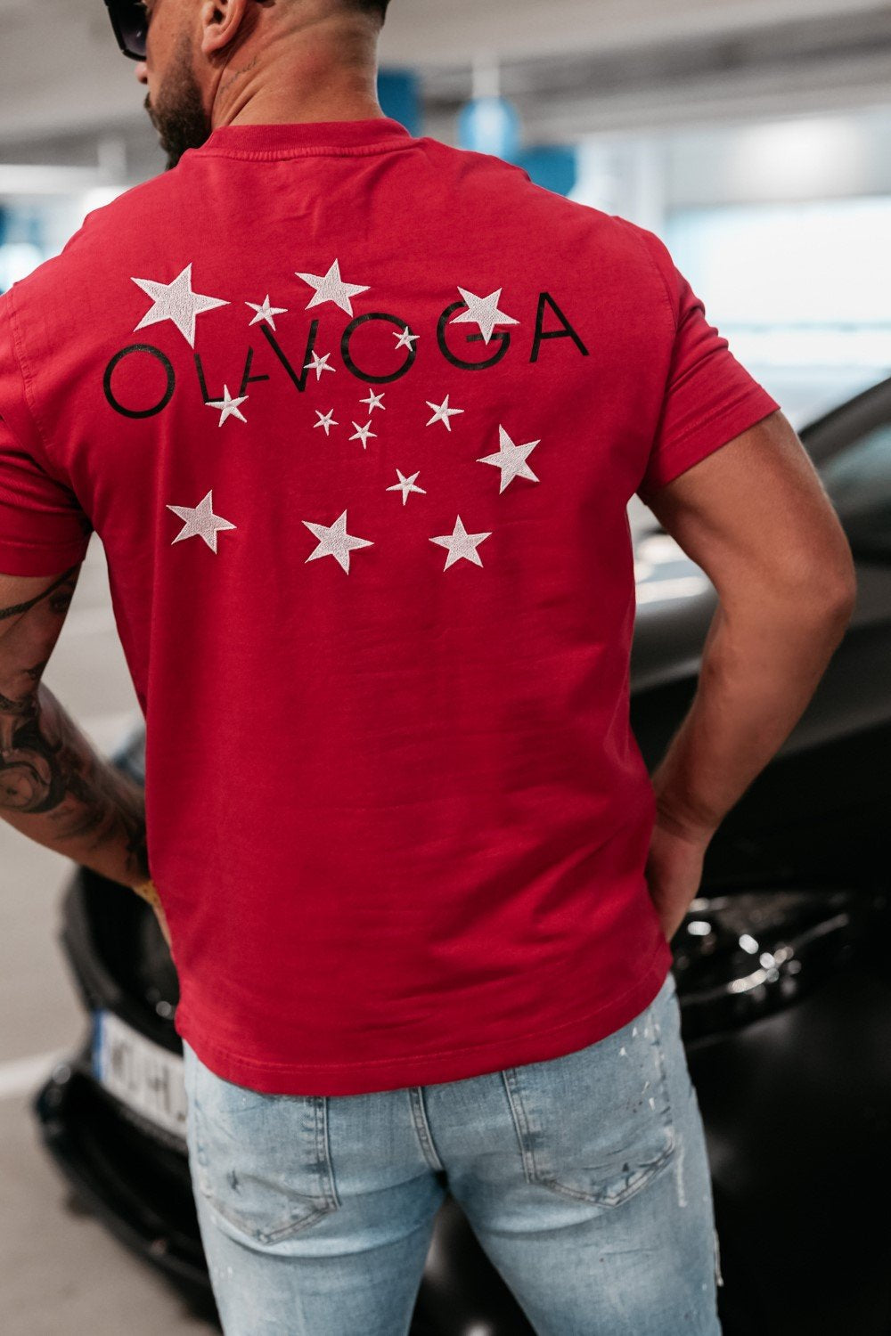 Olive Green Galaxy T-shirt