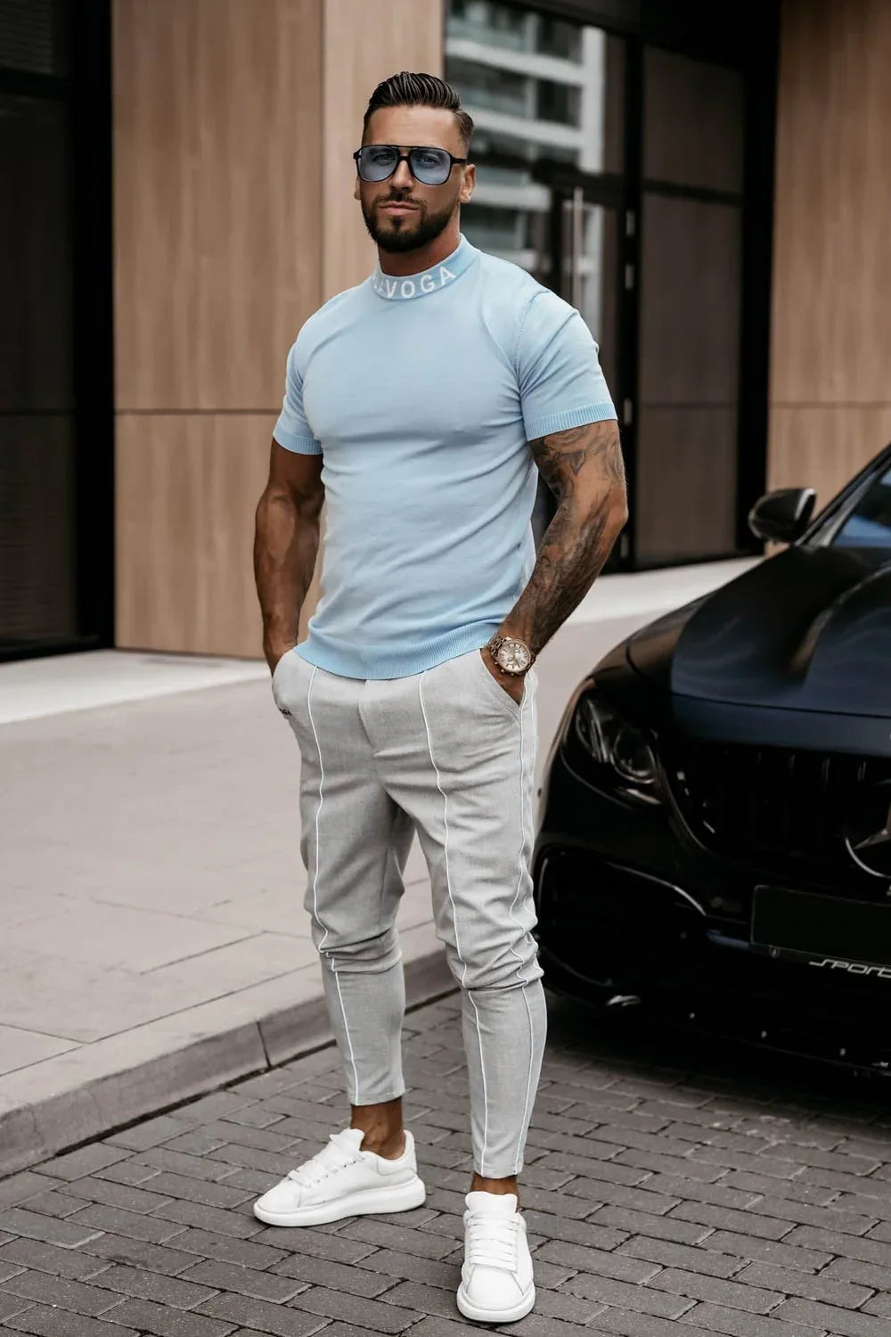 Olavoga Neck T-Shirt