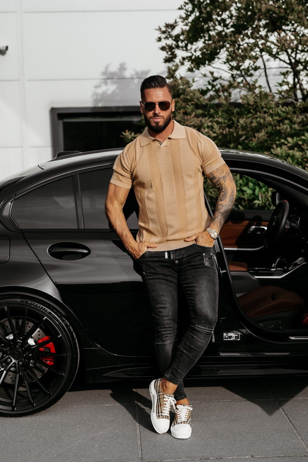 Olive Reer collared shirt