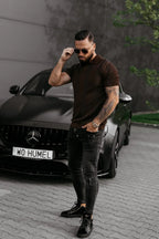 Olavoga Reer T-Shirt mit Kragen