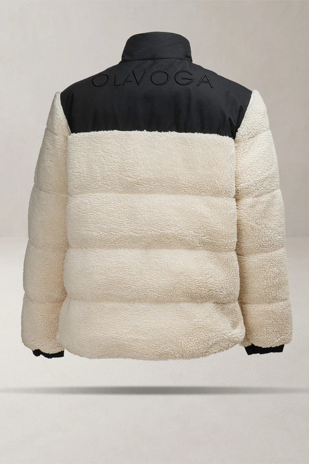 Olivgrüne Vaas-Jacke