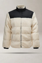 Olivgrüne Vaas-Jacke