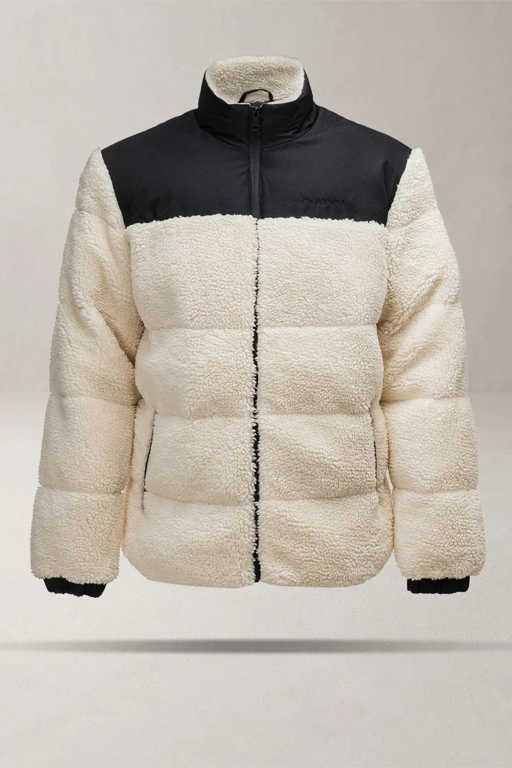 Olivgrüne Vaas-Jacke