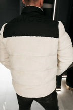 Olivgrüne Vaas-Jacke