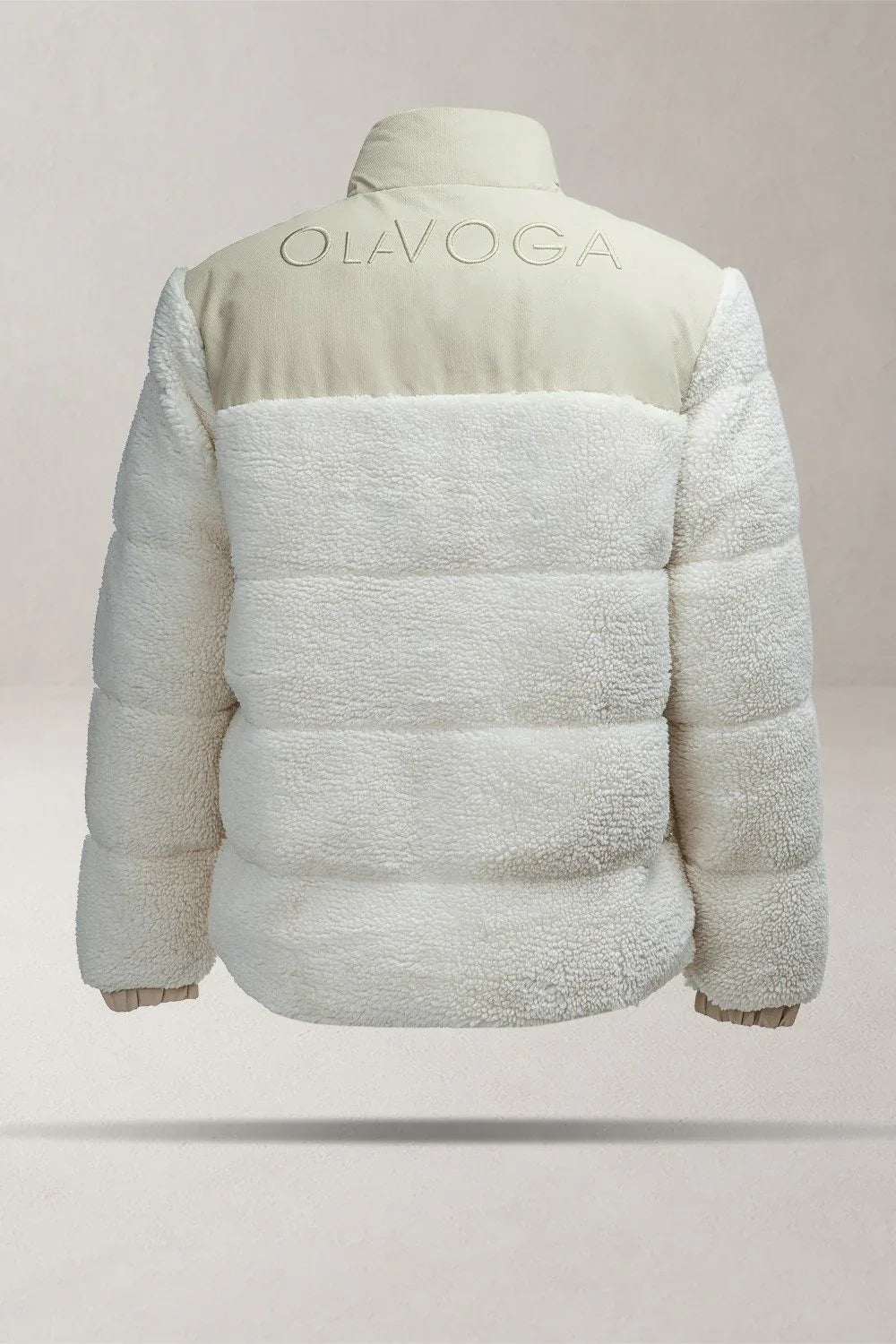 Olivgrüne Vaas-Jacke