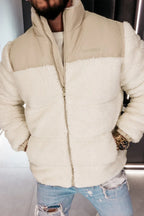 Olivgrüne Vaas-Jacke
