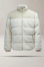 Olivgrüne Vaas-Jacke