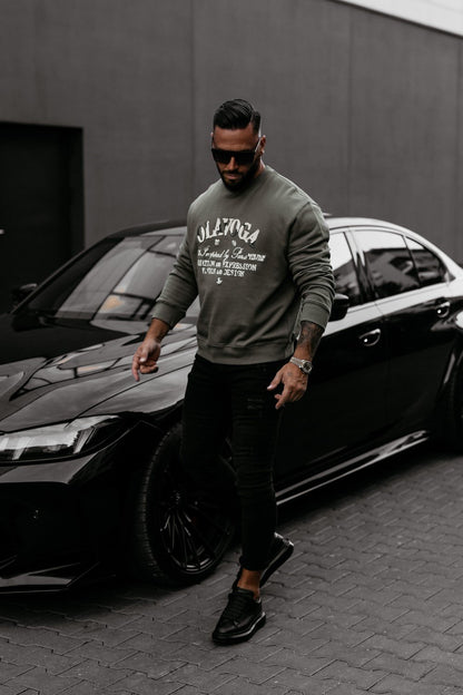 Olive VIROUS sweater
