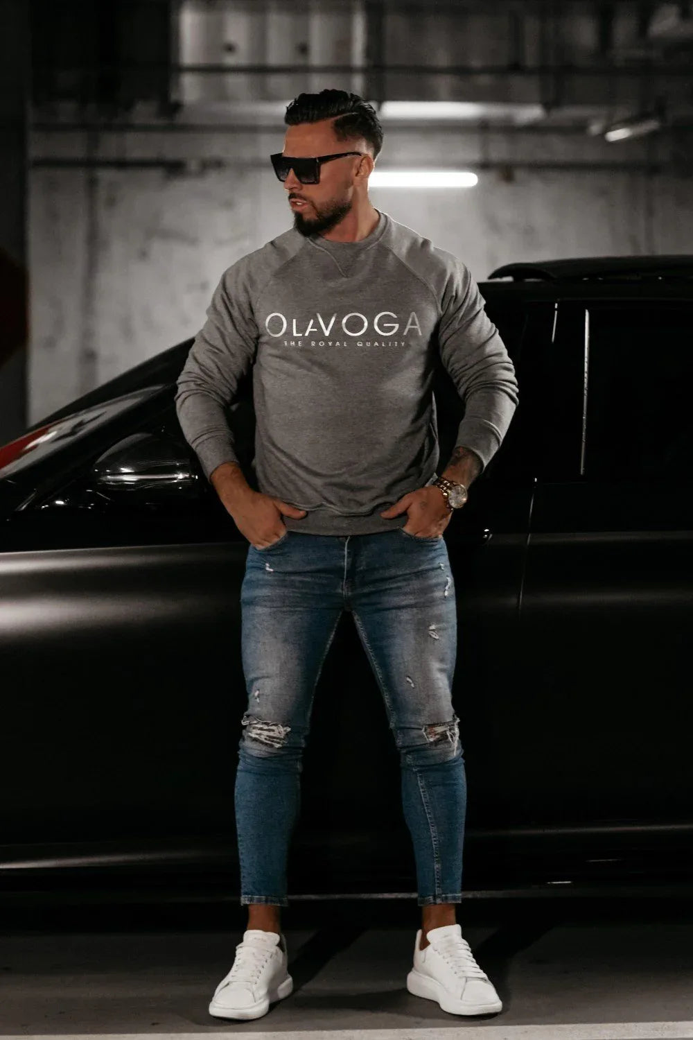 Olavoga Aiden pulóver