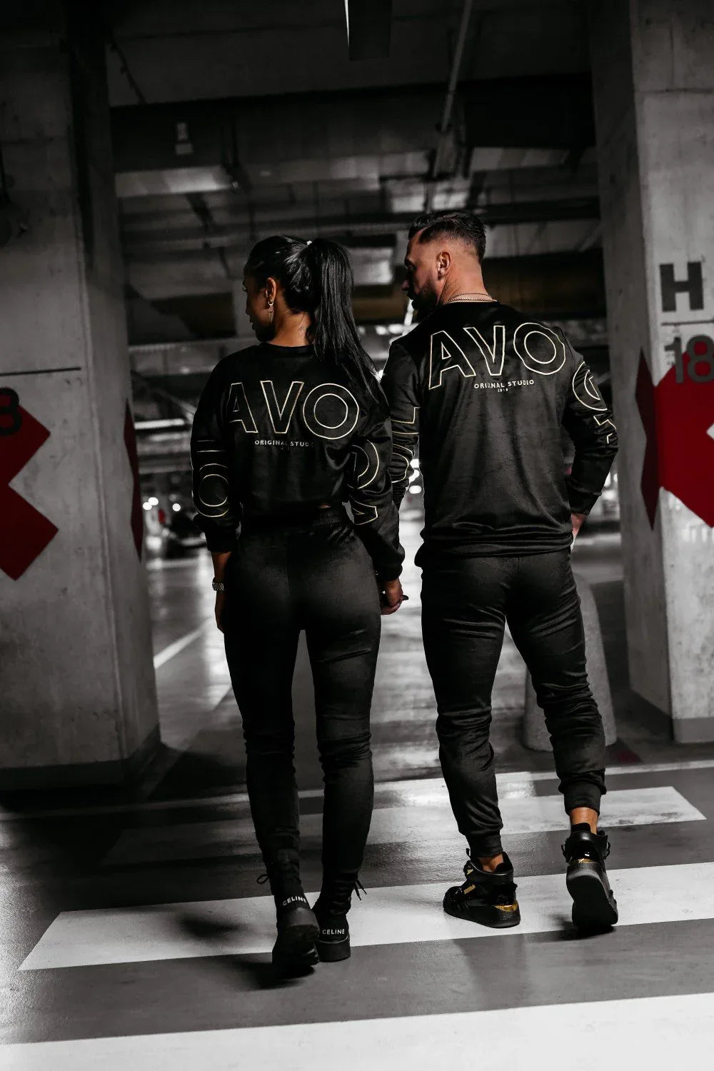 Olavoga Velvet Ash Herren szett