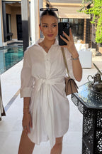 Mando Blanc Wrap ruha