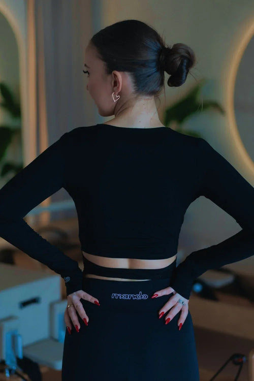 Mando Bamboo Top zum Binden