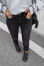 Olive green Lastro jeans