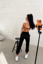 Olivgrüne Finire-Hose