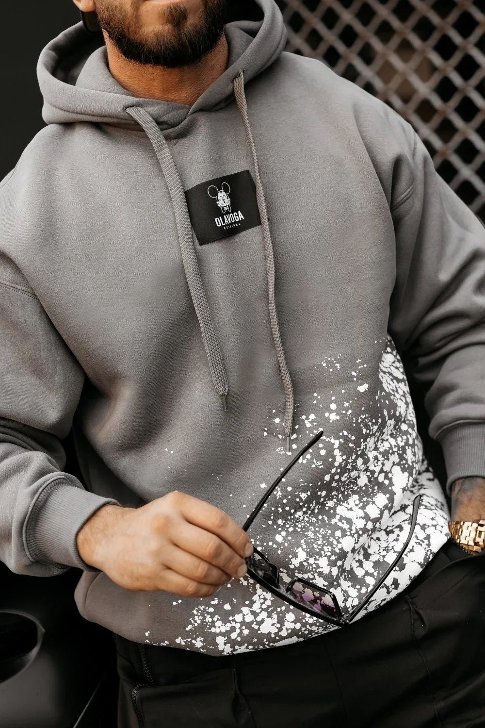 Olavoga Rowen Kapuzenpullover