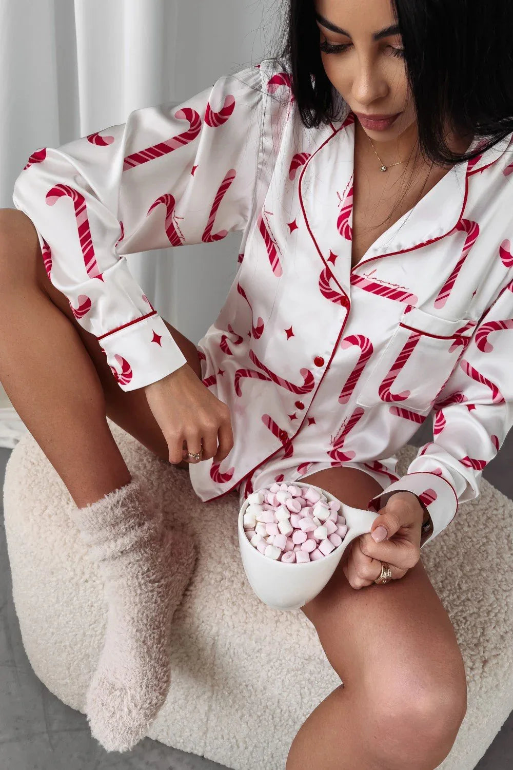Olavoga – Pyjama-Set „Candy Canes“