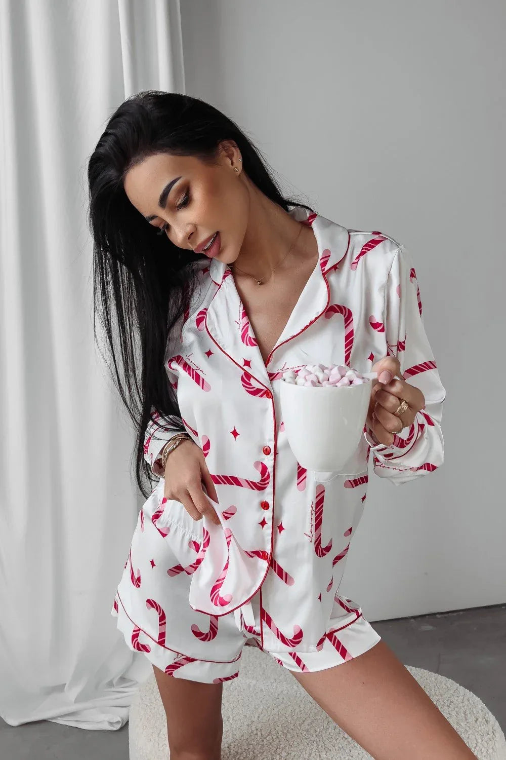 Olavoga – Pyjama-Set „Candy Canes“