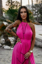 Olive green Kaja dress