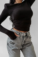 Olavoga Amber Twilight Bluse