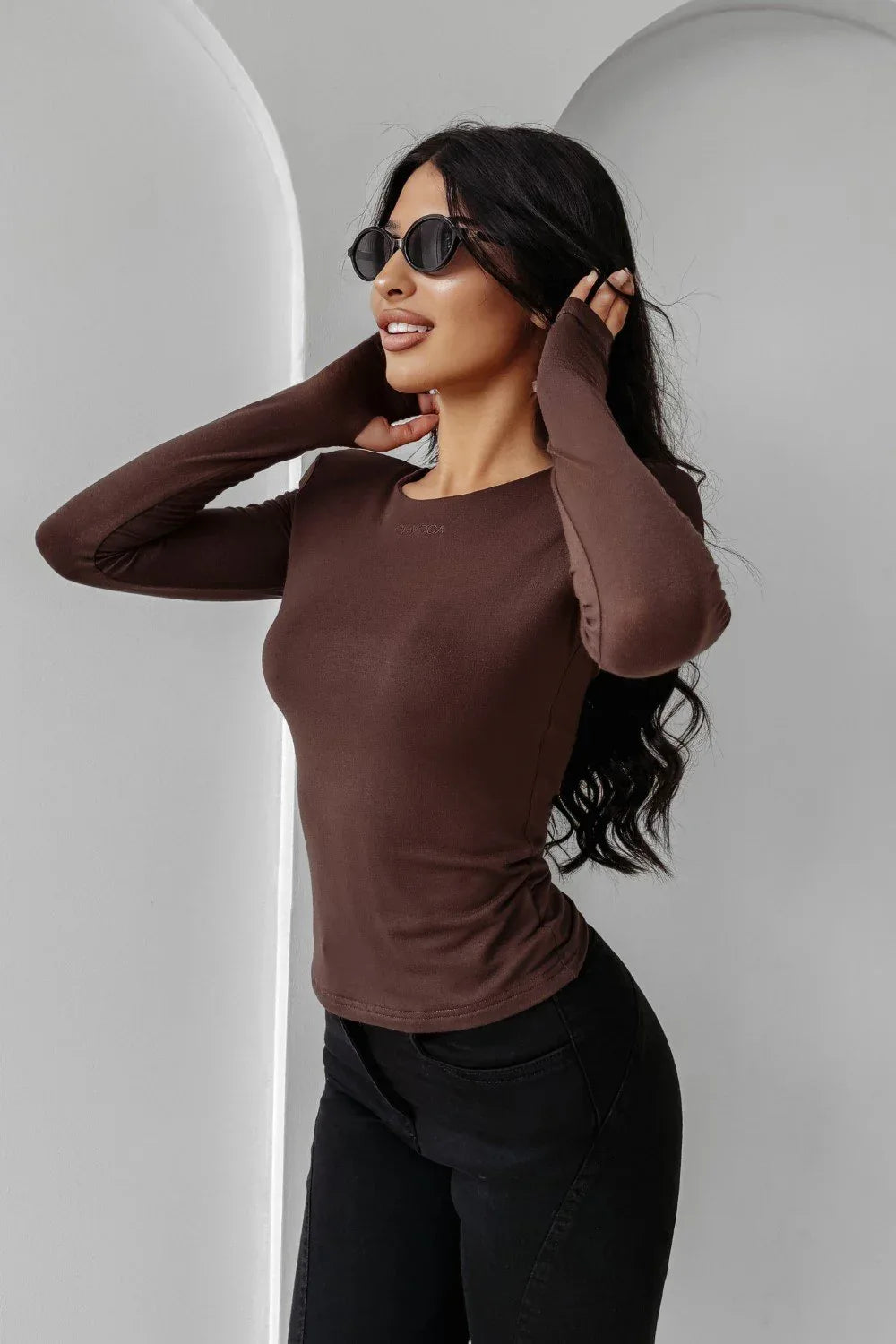 Olavoga Amber Twilight Bluse