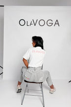 Olavoga Blush Kurzarm-T-Shirt