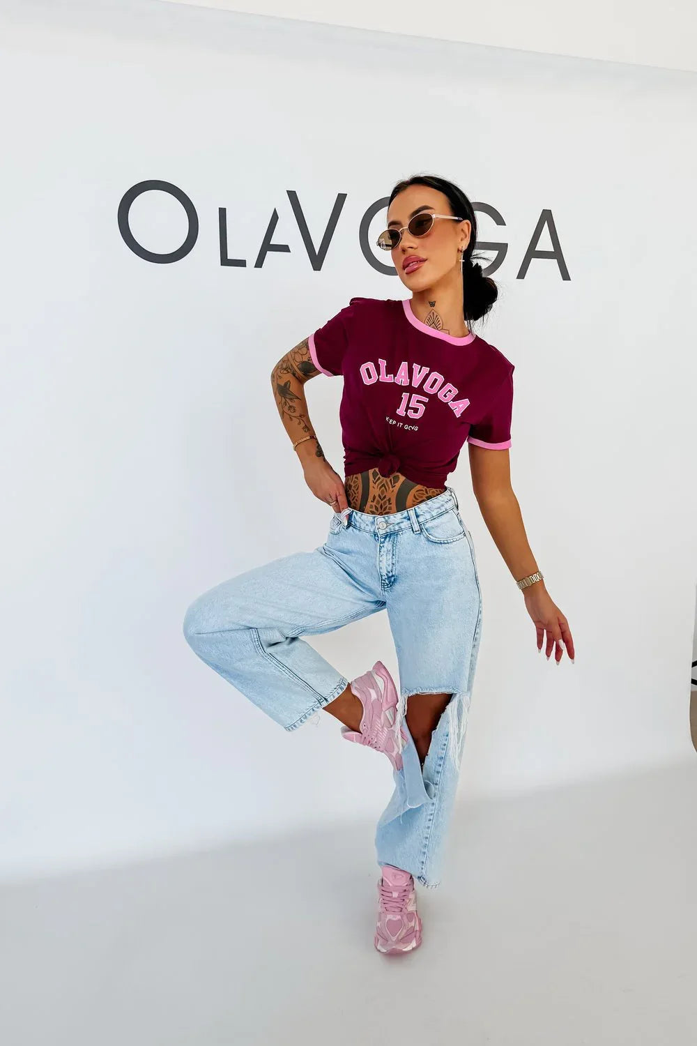 Olavoga Zelvora T-Shirt mit kurzen Ärmeln