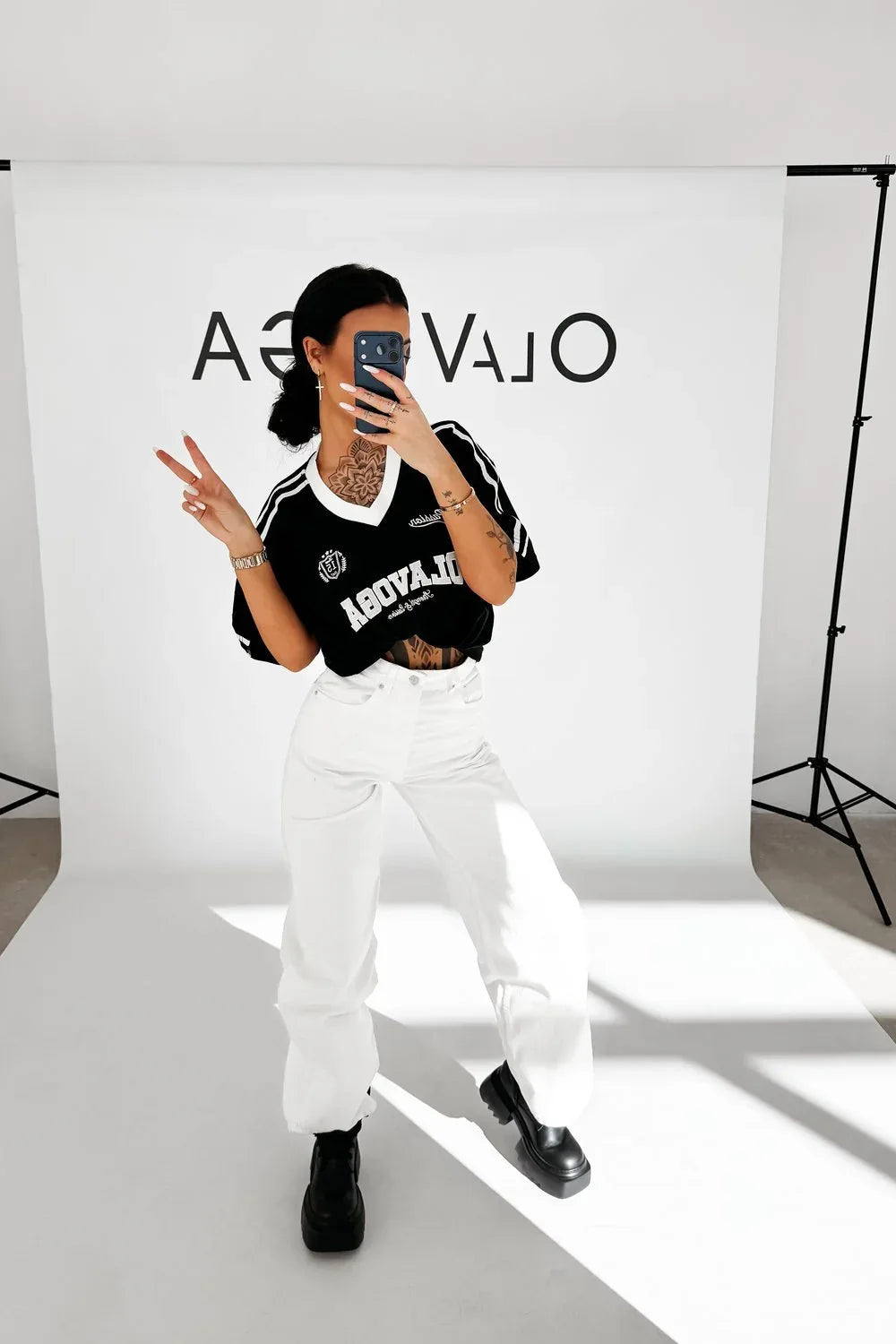 Olavoga London t-shirt z krótkim rękawem