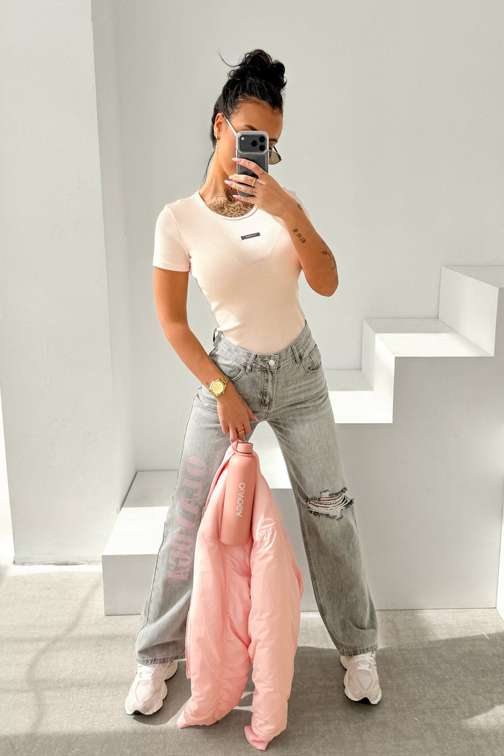 Olavoga Movena t-shirt z krótkim rękawem