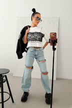 Olavoga Verlace t-shirt z krótkim rękawem