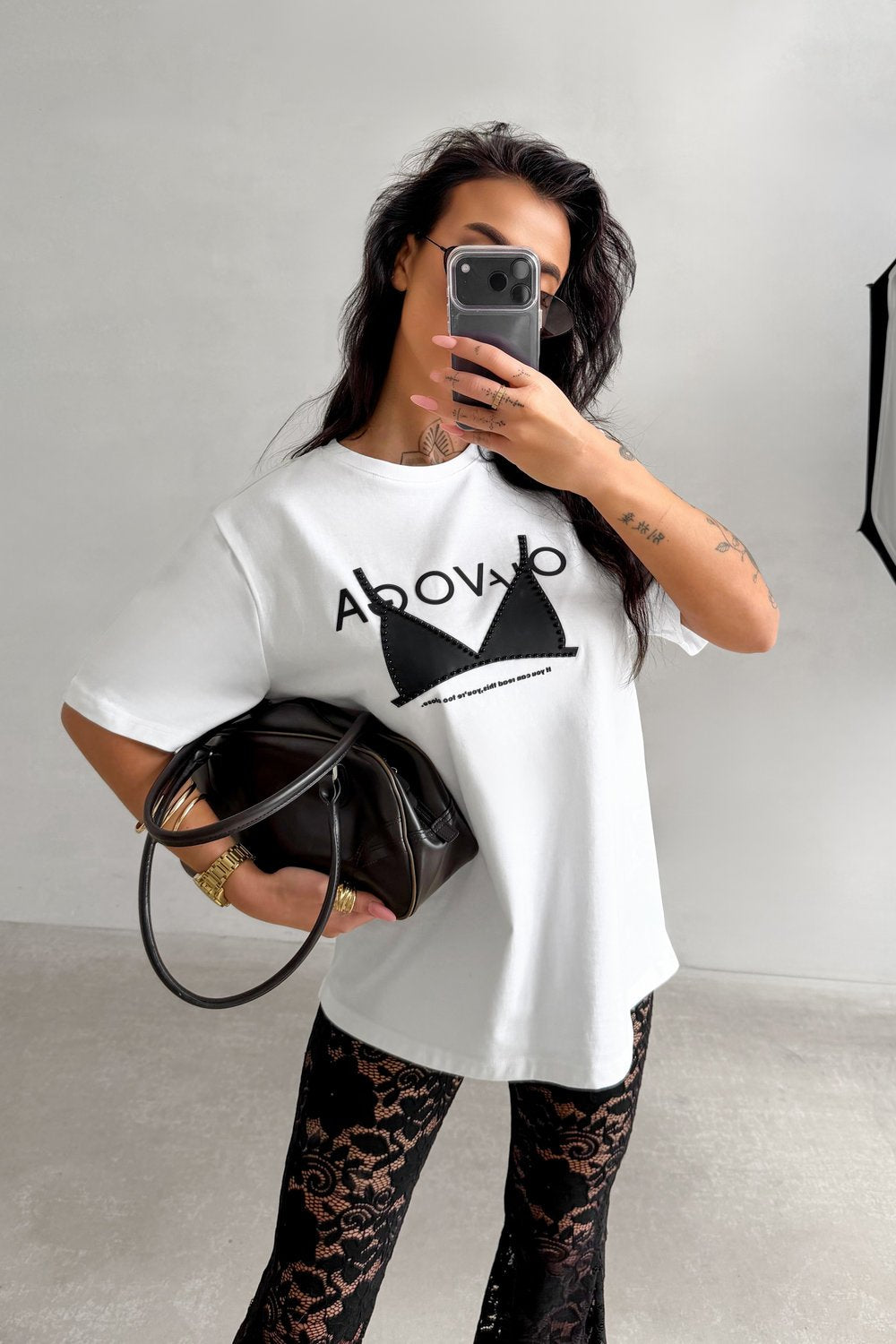 Olavoga Brafitti T-Shirt mit kurzen Ärmeln