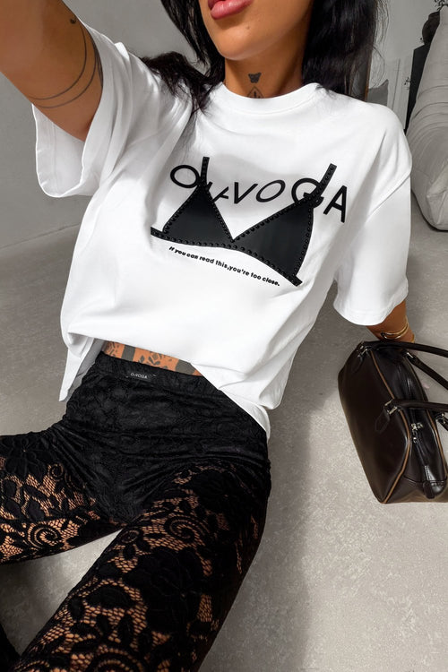 Olavoga Brafitti T-Shirt mit kurzen Ärmeln