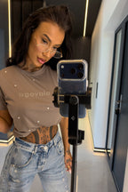 Olavoga Jasmine T-Shirt mit kurzen Ärmeln
